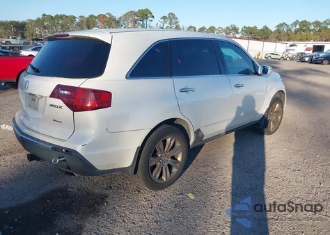 2011 Acura Mdx Advance Package z USA, uszkodzony, nr VIN 2HNYD2H75BH507327